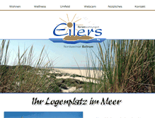 Tablet Screenshot of eilers-baltrum.de